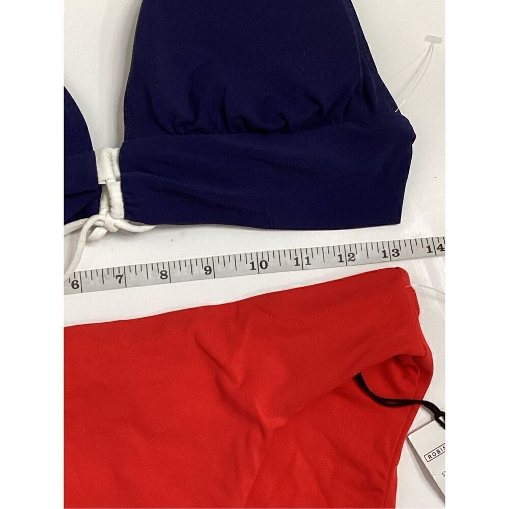 New. Robin Piccone red, white and blue bikini. Medium. Retails $189 - Picture 7 of 8